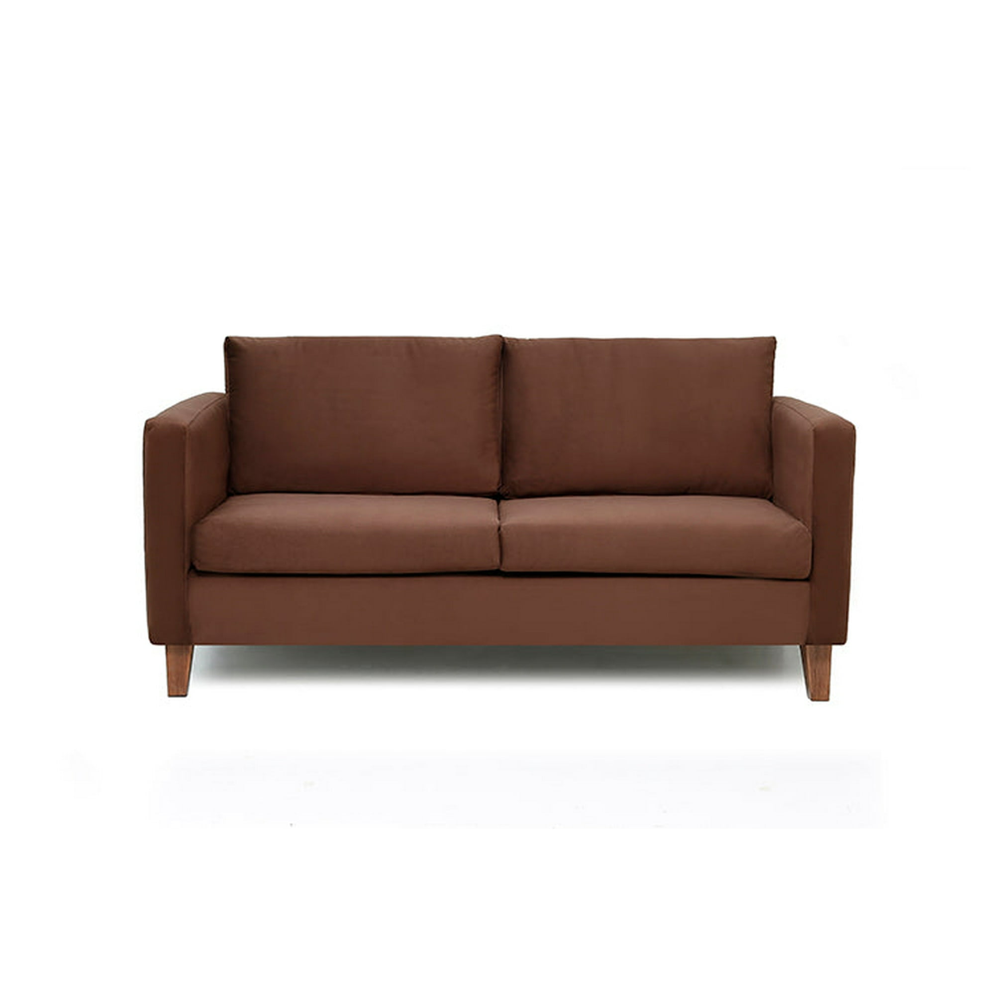 Barra Design - Sofá Mila 3c Felpa Café