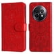 thumbnail image 1 of Funda tipo cartera FOXDOCK para Realme 13 Plus 5G , diseño girasol en relieve, cuero PU, cierre magnético, soporte y tarjetero, 1 of 5