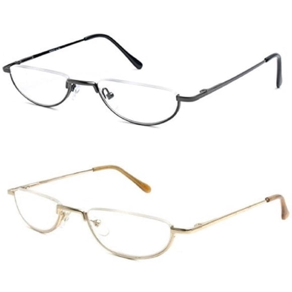 Lentes de Lectura Unisex Lynwood de Media Montura 3.00 2
