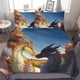thumbnail image 1 of Dragon Wings Of Fire 3 Pieces Bedding Sets Soft Comforter Sets Decor Bedroom Gifts, 1 of 5