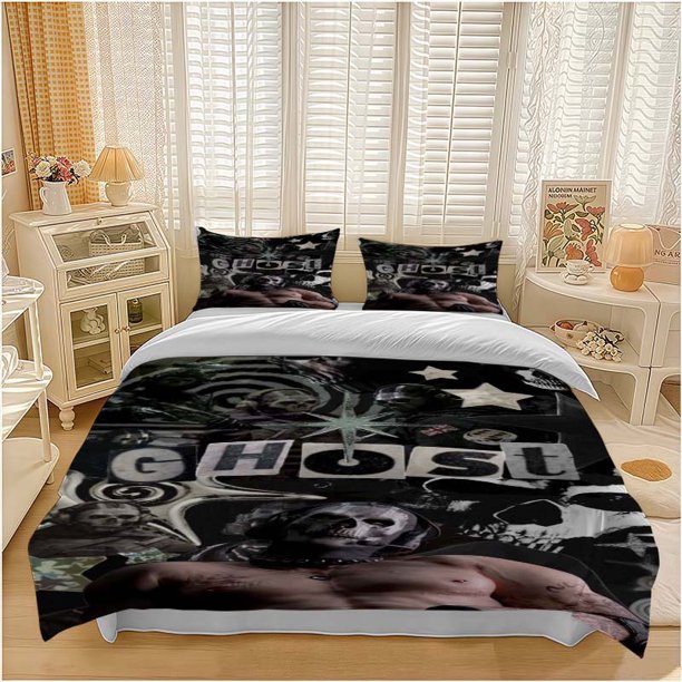 3pcs Military Art Themed Bedding Set Duvet Cover and Pillowcase Set Soft and Comfortable for All Seasons