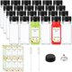 thumbnail image 1 of Botellas de plástico NovaHF 24 piezas de 60 ml con tapones, 1 of 9