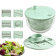 thumbnail image 1 of Escurridor de vegetales multifuncional cortador con drenaje, 1 of 5