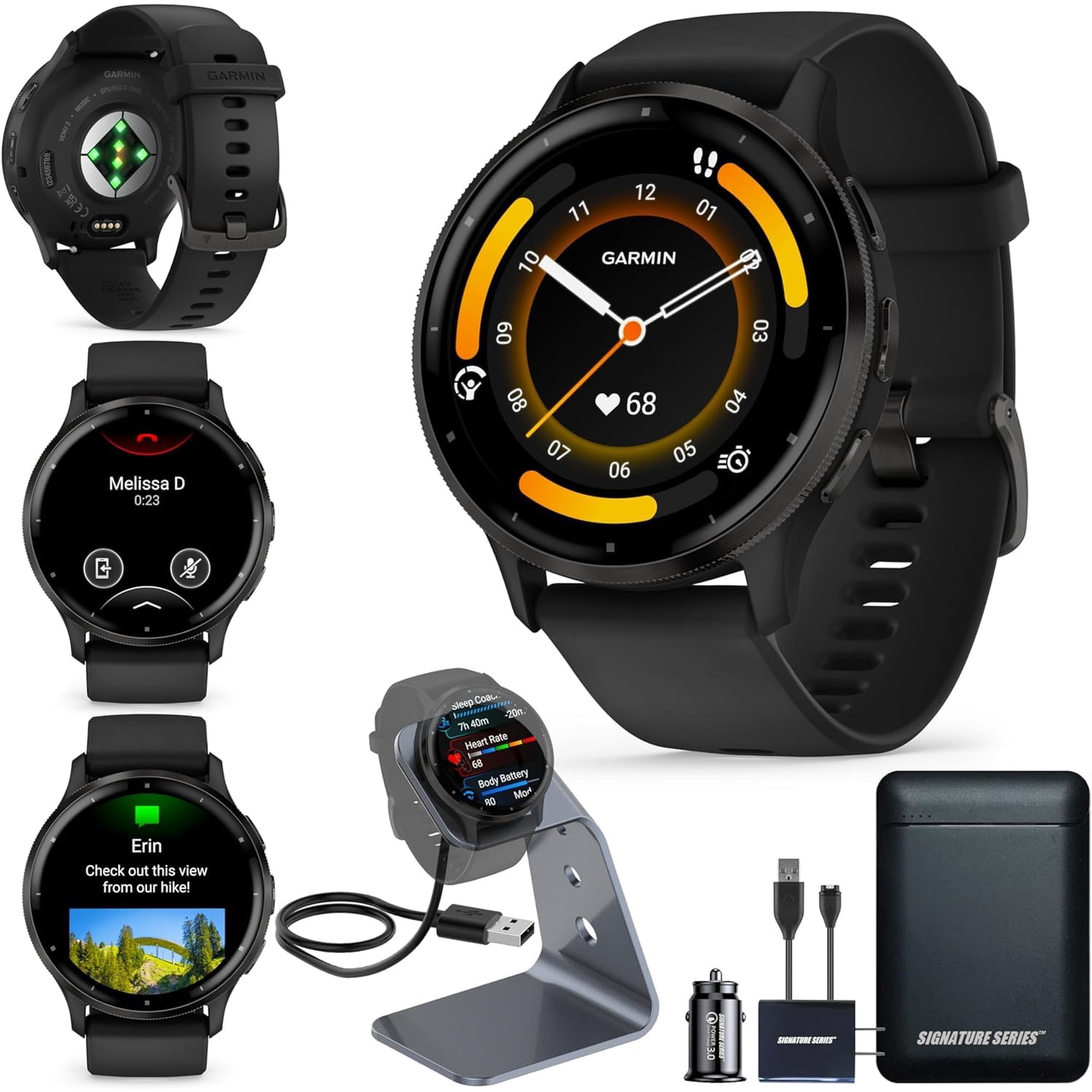 Certified Brands - Reloj Inteligente Garmin Venu 3 Running Gps Amoled Con Batería De 14 Días