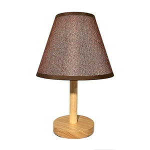 Oem - Lampara De Velador Lampara De Mesa Madera Clasica M