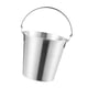 thumbnail image 3 of Cubo De Hielo De Metal, Cubo De Hielo De Acero Inoxidable Para Enfriar Jugos, Fiestas, Cócteles Argent, 3 of 5