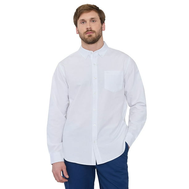 Camisa Hombre Oxford I Blanco Corona