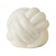 thumbnail image 4 of Figuras De Almohada Anudadas, Almohada Anudada De Cerámica Para Decoración De Habitación, Vacaciones, Color Blanco, 4 of 5