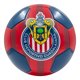 thumbnail image 1 of Balón de fútbol Voit Nº 5 Club Deportivo Guadalajara rojo, 1 of 3