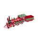 thumbnail image 2 of Modelo de tren navideño Old Modern Handicrafts con acabado rojo, 2 of 9