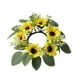 thumbnail image 2 of Guirnalda De Velas De Girasol Artificial Para El Hogar Para La Boda De La Sala De Estar De Acción De Gracias, 2 of 5
