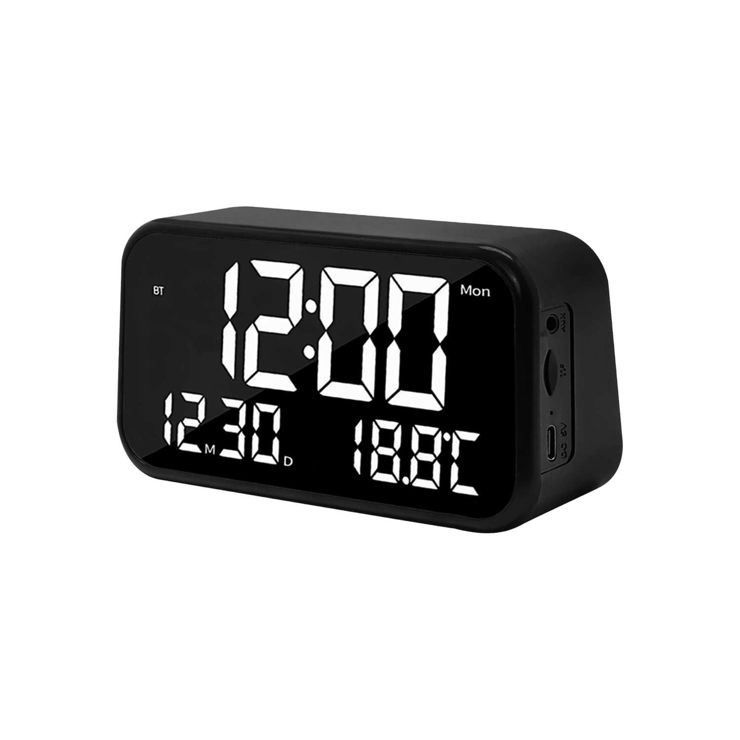 Reloj Despertador Digital Bluetooth 5.4 Mlab 9685