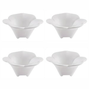 Bric - Set De 4 Platos Diseño Flor