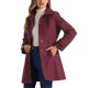 thumbnail image 4 of INSPIRE CHIC Abrigo Largo Clásico de Invierno para Mujer con Bolsillos M Burdeos, 4 of 6