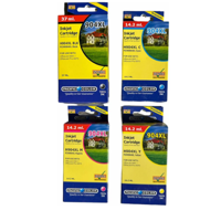 Pacific Color - Pack 4 Cartuchos Tintas Alternativas Xl Hp 904