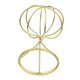 thumbnail image 4 of Balloon Style Metal Hat Casco Holder Tablero Decorativo Peluca Soporte De Exhibición 22cm, 4 of 5