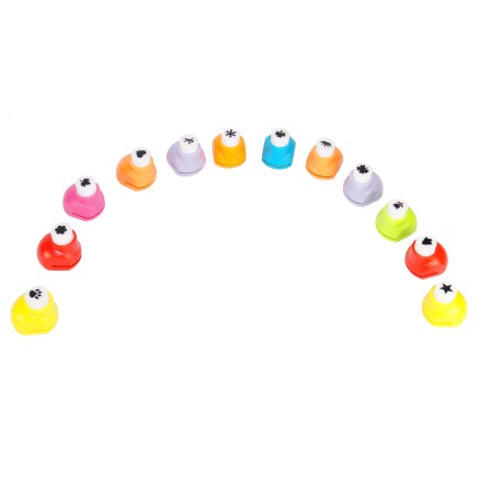 Pequi - Set De 12 Perforadoras Chicas