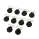 thumbnail image 5 of 10pcs Metal Pacifier Suspender Clip para Dummy Baby Teether Toy Holder Black, 5 of 5