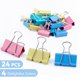 thumbnail image 3 of Binder Clips FXJHUDH, grande, 1.6 pulgadas, 24 unidades, y pequeño, 0.7 pulgadas, 3 of 7