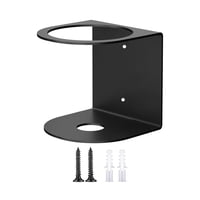 Magideal - Organizador De Soporte Para Botella De Spray, Soporte Para Lata De Spray De Montaje En Pared, Estante De Almacenamiento De Metal Multifuncional Para Un Solo Agujero