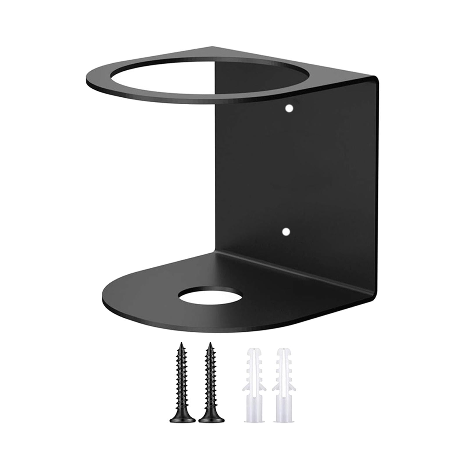 Magideal - Organizador De Soporte Para Botella De Spray, Soporte Para Lata De Spray De Montaje En Pared, Estante De Almacenamiento De Metal Multifuncional Para Un Solo Agujero