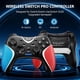 thumbnail image 2 of Controlador de Juego Compatible con Nintendo Switch/Lite/OLED/PC, Controlador Inalámbrico de Juego con Botones Programables, Función de Eje Giroscópico, Turbo, Doble Vibración, 2 of 7