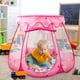 thumbnail image 4 of Princess Tent Crayline desplegable con luz de estrella para niñas de 1 a 3 años, 4 of 8