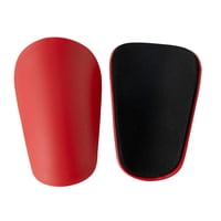 Magideal - Mini Espinilleras De Fútbol/Espinilleras/Niños/Niñas - Ligeras, Compactas Y Cómodas - Úsalas Con Calcetines De Agarre Y Mangas De Calcetines De Fútbol Rojo 10X6Cm