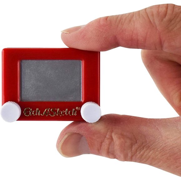 Juguete de dibujo miniatura World's Smallest Etch A Sketch