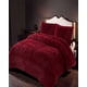thumbnail image 3 of Pack Cobertor De Invierno Peludo 2 Plazas 230x250cm Burdeo, 3 of 4