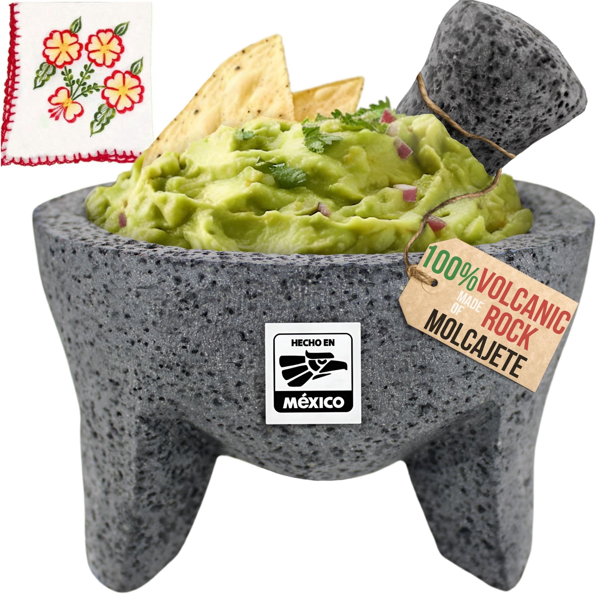 Piedra Volcánica Mexicana Molcajete Cuitáxi, Piedra Volcánica, 4 Kg