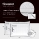 thumbnail image 2 of Almohada Beautyrest Luxury Queen – Juego de 2, soporte suave‑medio, 2 of 4