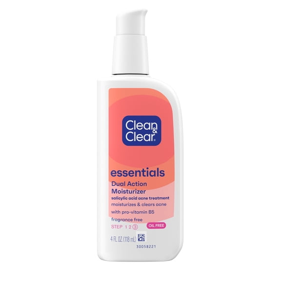 Hidratante Facial Clean & Clear Essentials Dual Action 118 mL