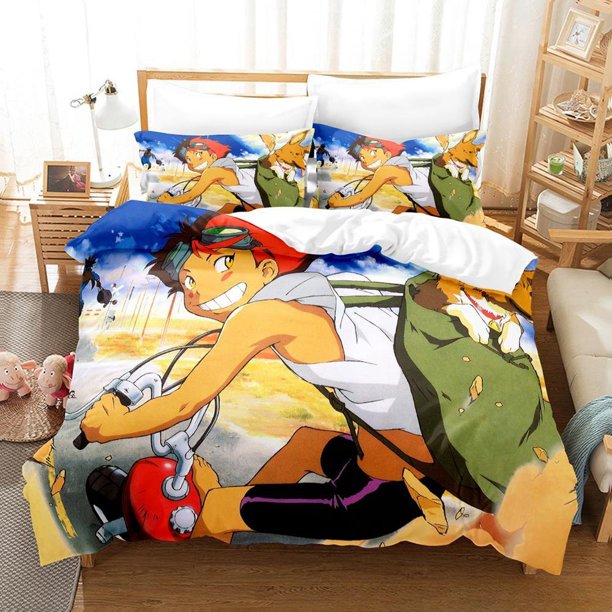 Fashion Game Cowboy Bebop Bedding Set Cartoon Anime three-piece set Adult Kid Bedroom Duvet cover Sets Home Textiles Bed Sheets