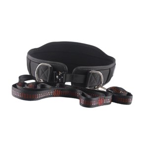 Ioensy - Cinturón De Inmersión Multifunción Para Levantamiento De Pesas, Cinturón Para Entrenamiento, Fitness, Hogar, Rojo