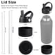 thumbnail image 2 of Set de tapa con pajita y maletero para Hydro Flask, 946 ml, 1,2 L, boca ancha, 2 of 7