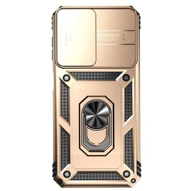 Estuche GANGXUN para Samsung Galaxy A24 5G, soporte giratorio 360°, estilo mecánico y magnético