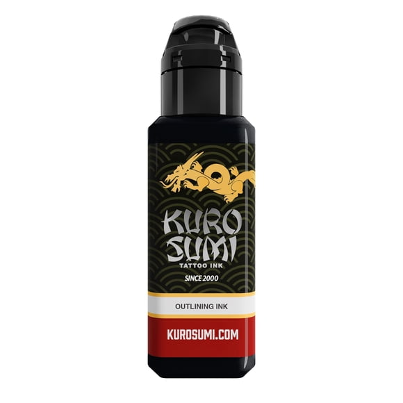 Tinta Kuro Sumi Outlining Vegana Profesional 45 ml
