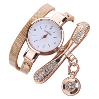 Genérico - Reloj De Lujo Personalizado Para Mujeres Con Incrustaciones Y Pulsera