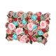 thumbnail image 4 of Telón De Fondo De Paneles De Pared De Flores Rosas Artificiales De Primera Calidad Para Jardín Al Aire Libre Rosa Azul, 4 of 5