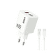thumbnail image 1 of Cargador Carga Rápida 65w Triple Usb Usb-c +cable Usb-c, 1 of 5