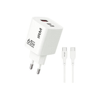 Genérico - Cargador Carga Rápida 65W Triple Usb Usb-C +Cable Usb-C