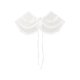 thumbnail image 1 of INSPIRE CHIC Cuello Falso Desmontable, Mini Capa de Bordado Semitransparente Cuello Ruff Dickey para Blusa Talla Única Blanco-3, 1 of 5