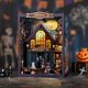 thumbnail image 2 of Kit de Nook de Libro NEXTIPS Halloween 3D de Madera con LED 10 cm, 2 of 9