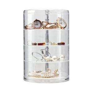 Santú Home & Deco - Organizador Joyas Y Cinturones Giratorio 4 Pisos Circular
