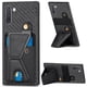 thumbnail image 2 of Funda Resistente para Samsung Galaxy Note 10 con Tarjetero y Soporte, Diseño Magnético Negro, 2 of 5