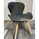 thumbnail image 2 of Pack 4 Sillas Para Comedor Aviador Radar Tapiz Lino Base Madera - Negro, 2 of 3
