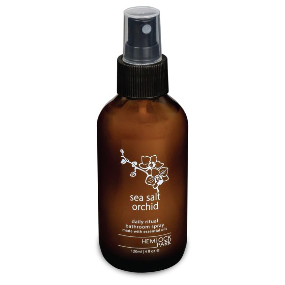 Room Spray Hemlock Park Sea Salt Orchid, botella de vidrio de 120 ml