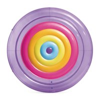 Flotador Inflable Isla Gigante Intex Rainbow Fiesta 201X24 Cm