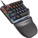 thumbnail image 3 of Teclado gamer una mano nibio one mecánico rgb, 3 of 3